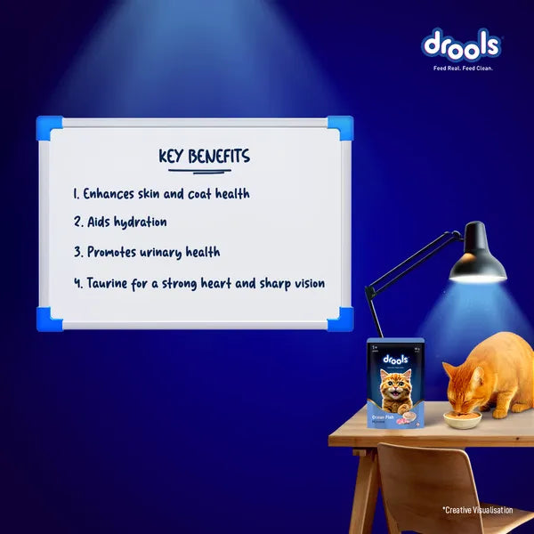 Drools Ocean Fish Mousse Adult Cat Wet Food