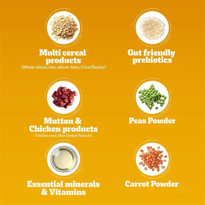 Pedigree Meat & Rice Adult Dog Dry Food