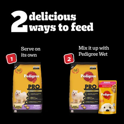 Pedigree PRO Expert Nutrition Small Breed Puppy (2 to 9 Months) Dry Food
