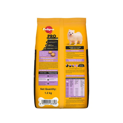 Pedigree PRO Expert Nutrition Small Breed Puppy (2 to 9 Months) Dry Food