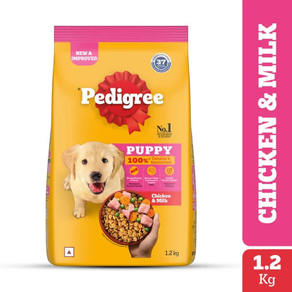 Pedigree Chicken and Milk Puppy Dog Dry Food