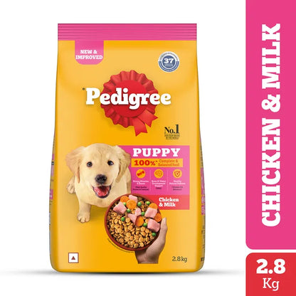 Pedigree Chicken and Milk Puppy Dog Dry Food