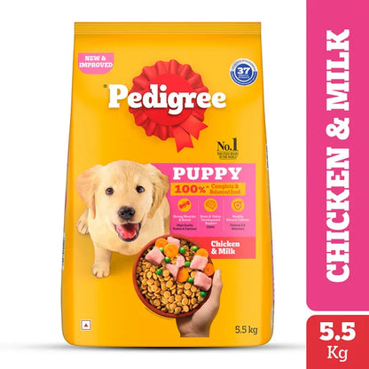 Pedigree Chicken and Milk Puppy Dog Dry Food