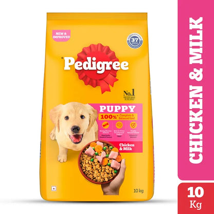 Pedigree Chicken and Milk Puppy Dog Dry Food