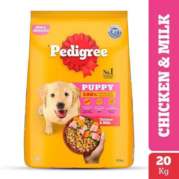 Pedigree Chicken and Milk Puppy Dog Dry Food