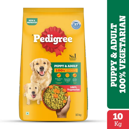Pedigree 100% Vegetarian Puppy and Adult Veg Dog Dry Food