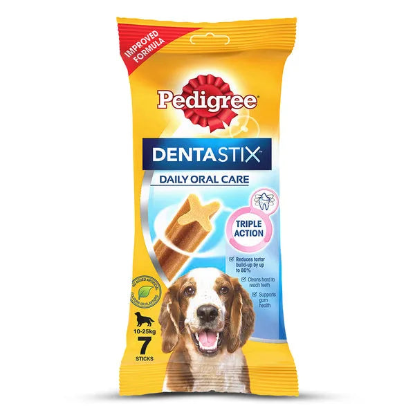 Pedigree Dentastix Oral Care for Adult (Medium Breed of 10 to 25 kg) Dog Treats