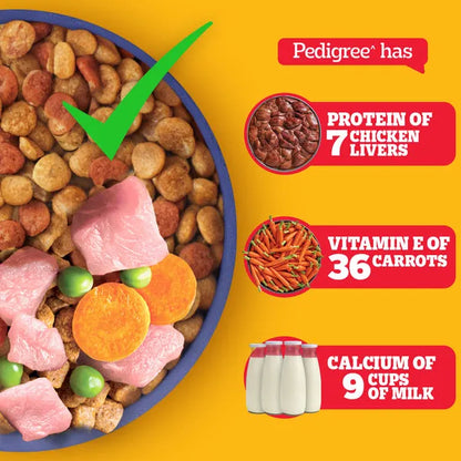 Pedigree Chicken and Milk Puppy Dog Dry Food