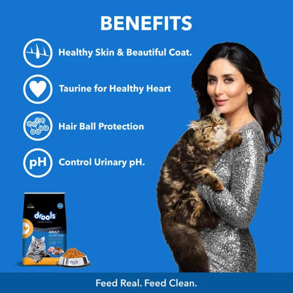 Drools Real Chicken Adult Cat Dry Food