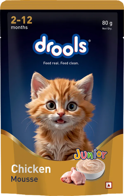 Drools Chicken Mousse Kitten Cat Wet Food