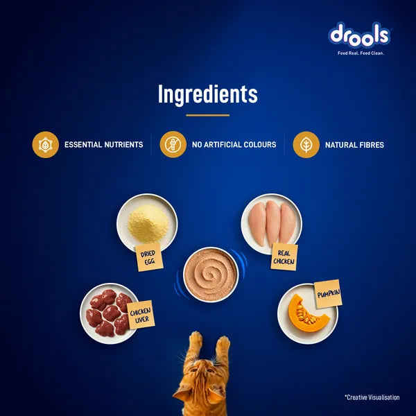 Drools Chicken Mousse Kitten Cat Wet Food