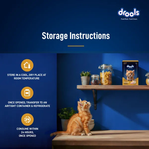 Drools Chicken Mousse Kitten Cat Wet Food