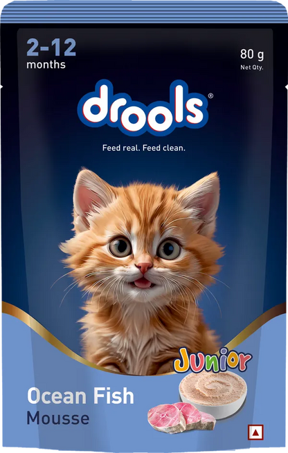 Drools Ocean Fish Mousse Kitten Cat Wet Food