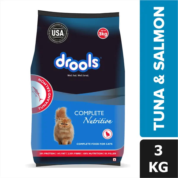 Drools Tuna & Salmon Adult Dry Cat Food