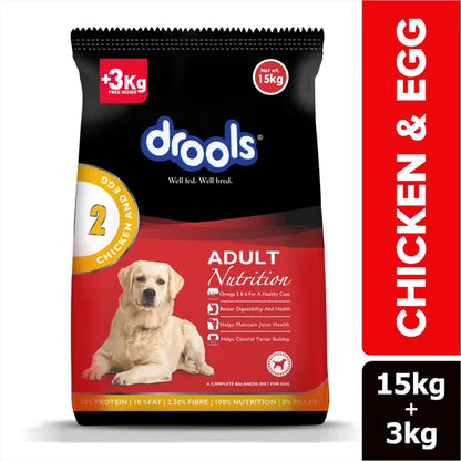 Drools Chicken and Egg Adult Dog Dry Food