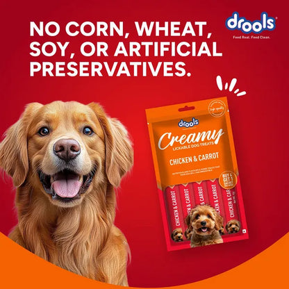 Drools Chicken & Carrot Creamy Dog Treats