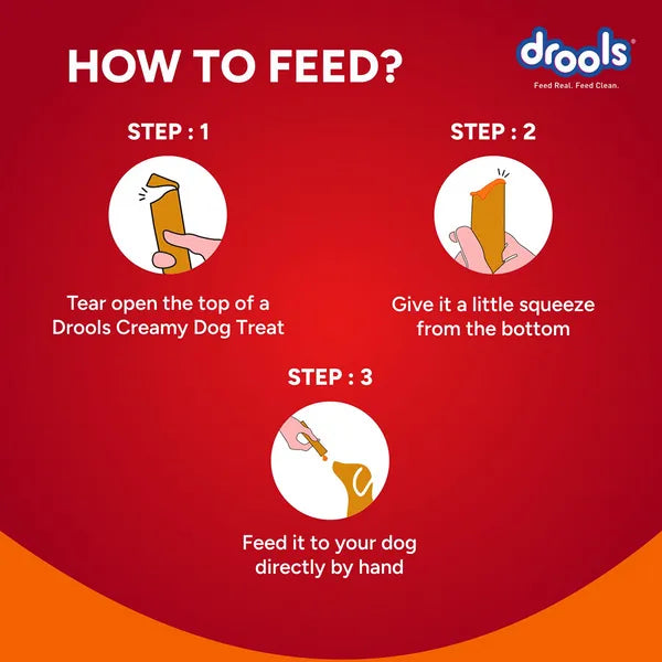 Drools Chicken & Carrot Creamy Dog Treats