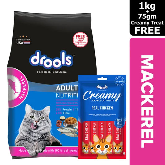 Drools Mackerel Adult Cat Dry Food