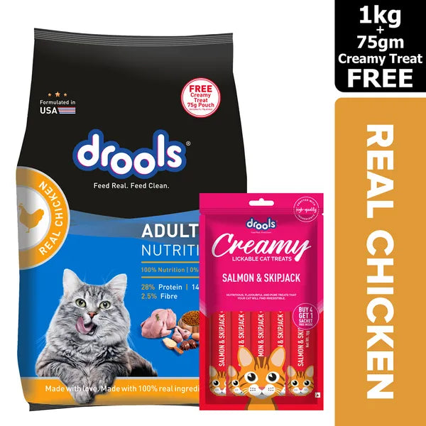 Drools Real Chicken Adult Cat Dry Food