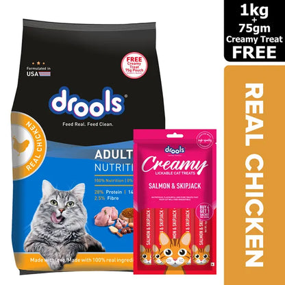 Drools Real Chicken Adult Cat Dry Food