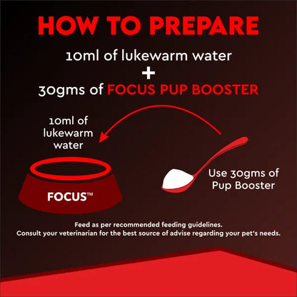 Drools Focus Pup Booster Puppy Weaning Diet for All Breeds (300g)