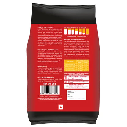 Drools Chicken and Egg Adult Dog Dry Food