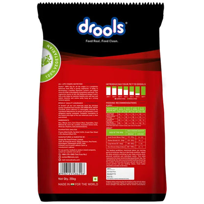 Drools 100% Vegetarian Puppy and Adult Dog Veg Dry Food (All Life Stages)