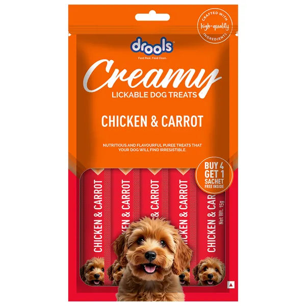 Drools Chicken & Carrot Creamy Dog Treats