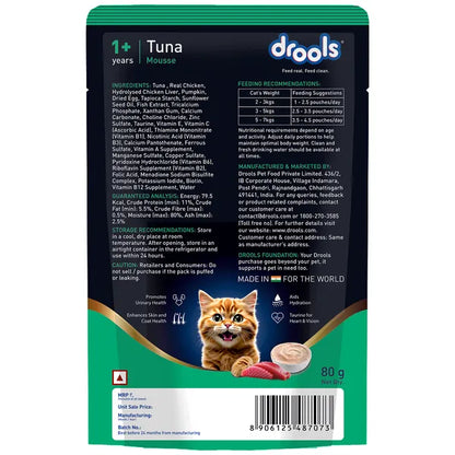 Drools Tuna Mousse Adult Cat Wet Food