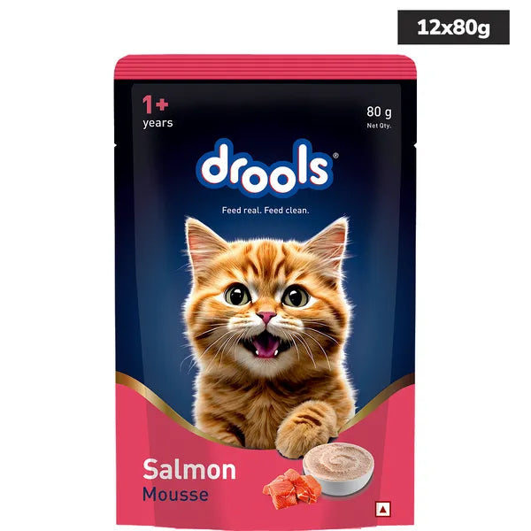 Drools Salmon Mousse Adult Cat Wet Food