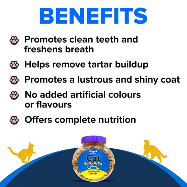 Drools Biscuit Cat Treat (110g)