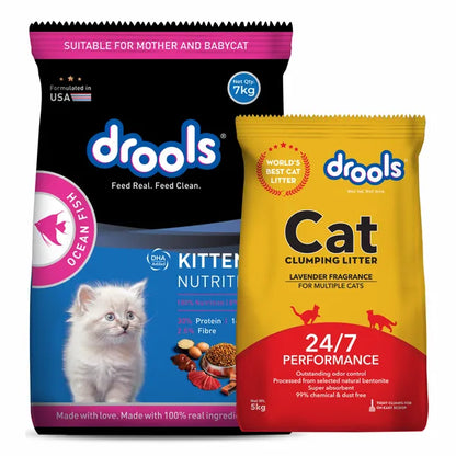 Drools Ocean Fish Kitten Cat Dry Food