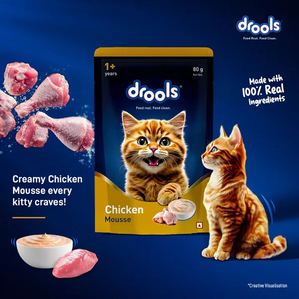 Drools Chicken Mousse Adult Cat Wet Food