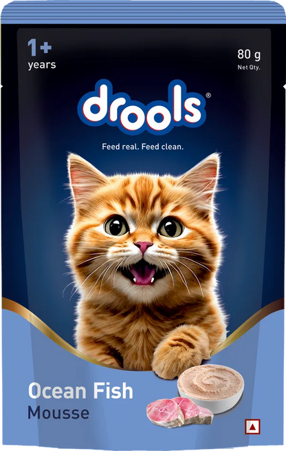Drools Ocean Fish Mousse Adult Cat Wet Food