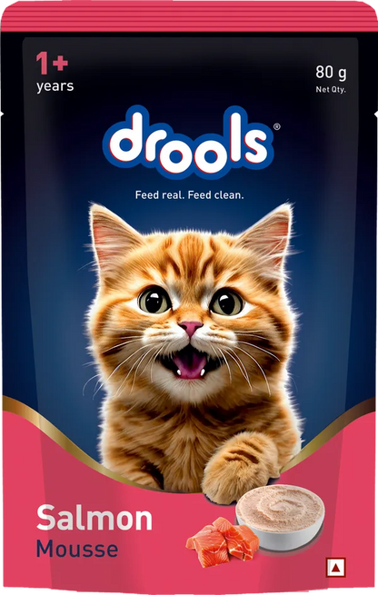 Drools Salmon Mousse Adult Cat Wet Food