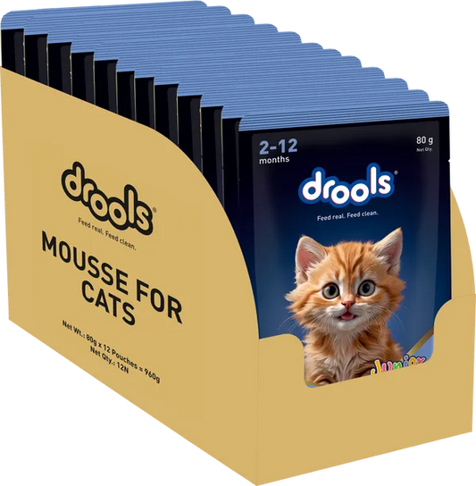 Drools Ocean Fish Mousse Kitten Cat Wet Food