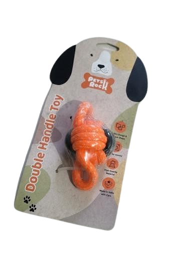 Double Handle Toy For Cat And Dog