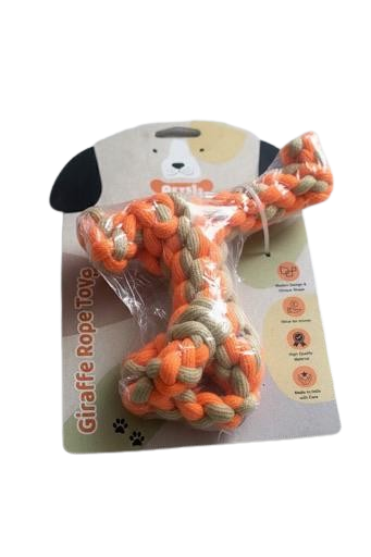 Giraffe Rope Toy Both Dog And Cat