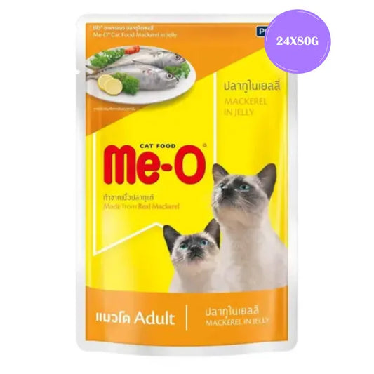 Me O Mackerel In Jelly Adult Cat Wet Food