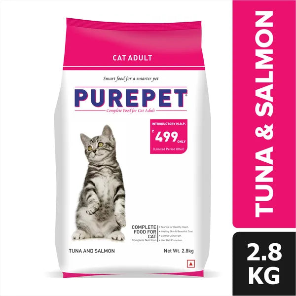 Purepet Tuna and Salmon Adult Cat Dry Food