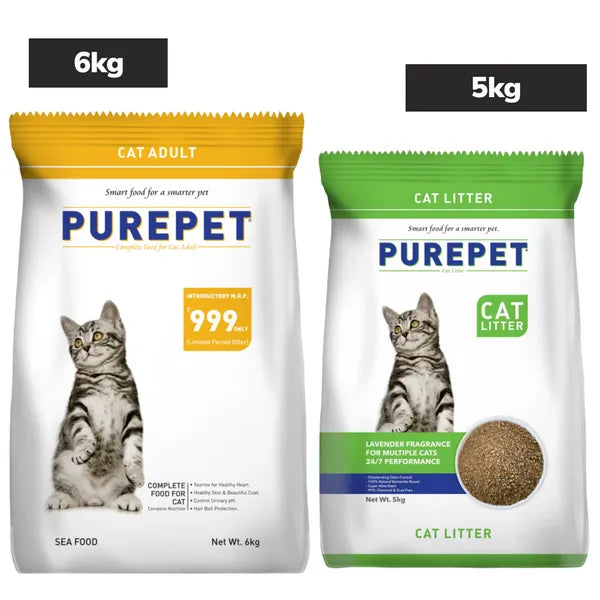 Purepet Seafood Adult Cat Dry Food