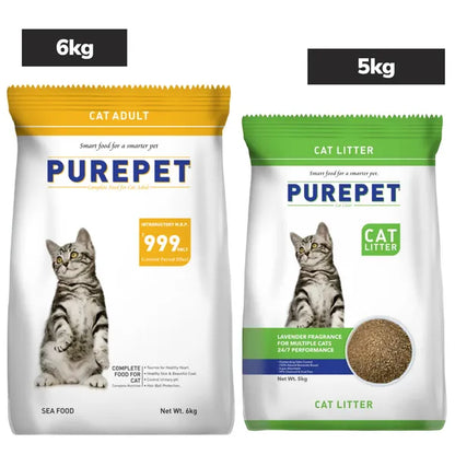 Purepet Seafood Adult Cat Dry Food