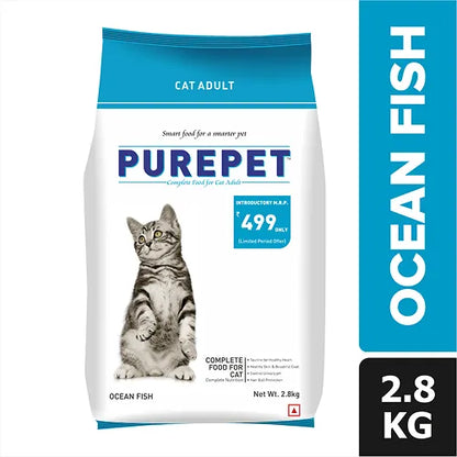 Purepet Ocean Fish Adult Cat Dry Food