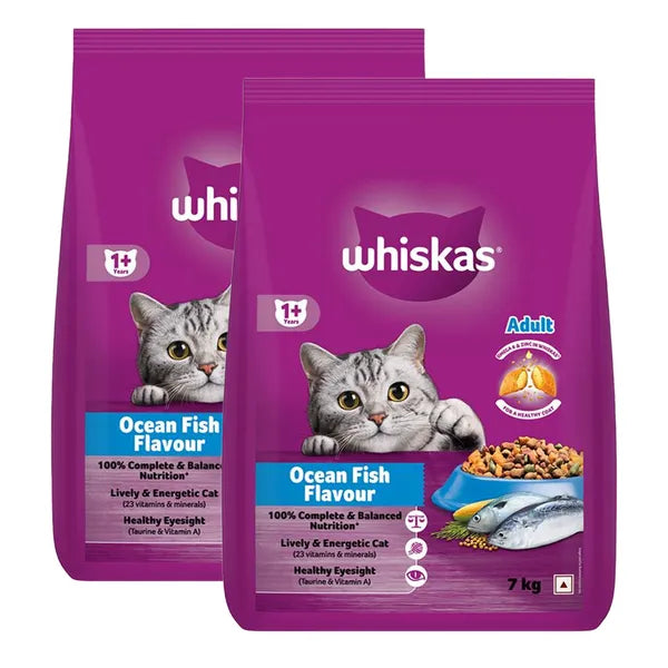 Whiskas Ocean Fish Flavour Adult Cat Dry Food