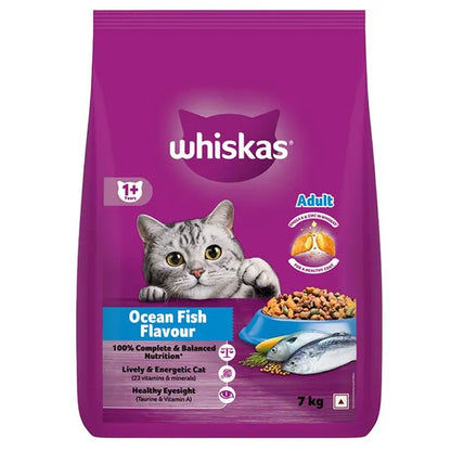 Whiskas Ocean Fish Flavour Adult Cat Dry Food