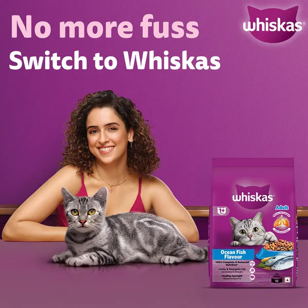 Whiskas Ocean Fish Flavour Adult Cat Dry Food