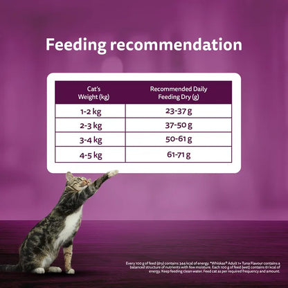 Whiskas Tuna Flavour Adult Cat Dry Food