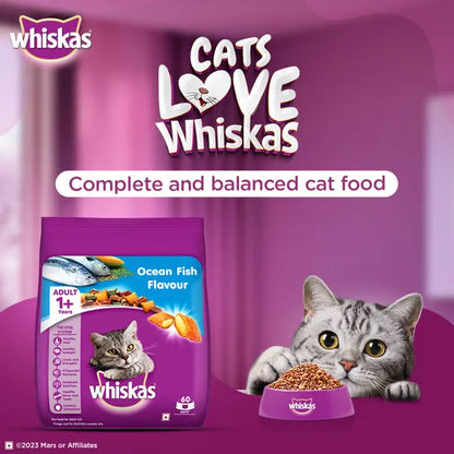 Whiskas Ocean Fish and Tuna Flavour Adult Cat Dry Food Combo
