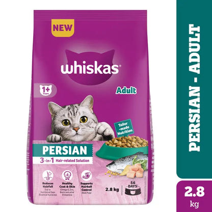 Whiskas Persian (1+ Years) Adult Cat Dry Food