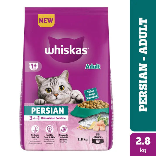 Whiskas Persian (1+ Years) Adult Cat Dry Food